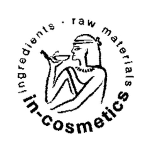 ingredients · raw materials in-cosmetics Logo (EUIPO, 13.12.2005)