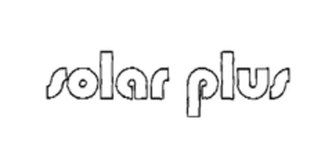 solar plus Logo (EUIPO, 01.06.2006)