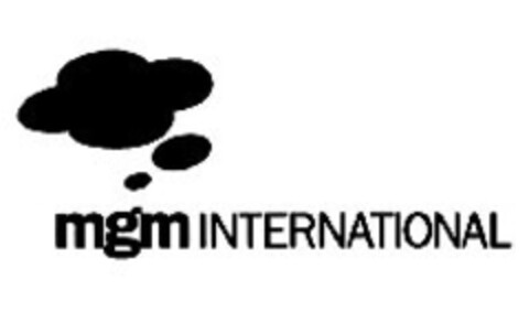 mgm INTERNATIONAL Logo (EUIPO, 15.08.2008)