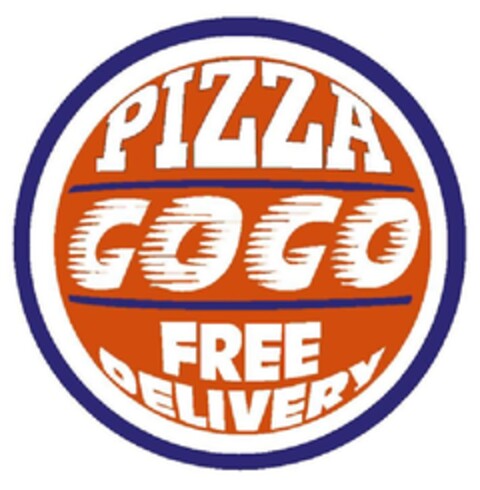 PIZZA GOGO FREE DELIVERY Logo (EUIPO, 23.02.2009)