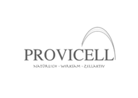 PROVICELL 
NATÜRLICH WIRKSAM ZELLAKTIV Logo (EUIPO, 04/22/2010)