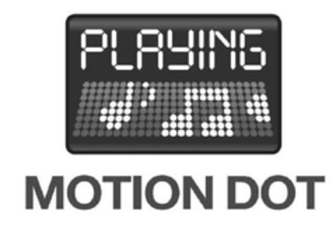 PLAYING MOTION DOT Logo (EUIPO, 06.04.2012)