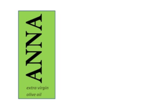 ANNA EXTRA VIRGIN OLIVE OIL Logo (EUIPO, 05.09.2012)