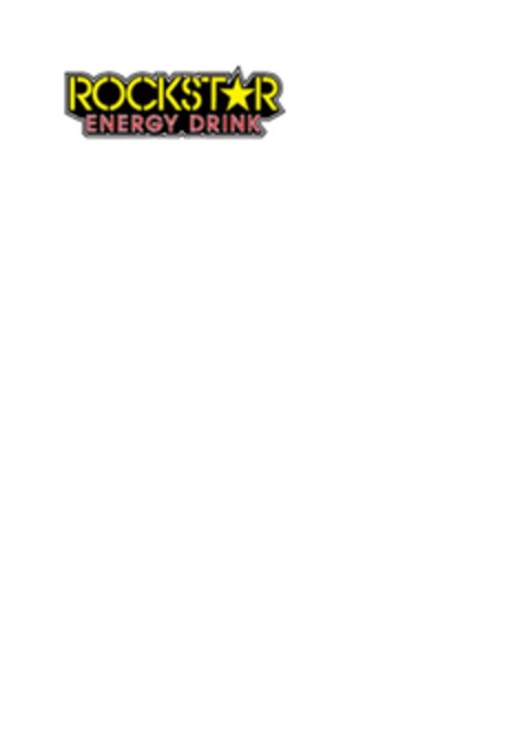 ROCKSTAR ENERGY DRINK Logo (EUIPO, 10.10.2012)