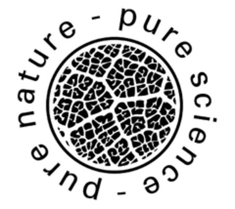 pure nature pure science Logo (EUIPO, 10/22/2013)