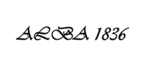 alba 1836 Logo (EUIPO, 09.12.2013)