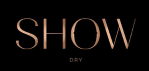 SHOW DRY Logo (EUIPO, 05.12.2014)