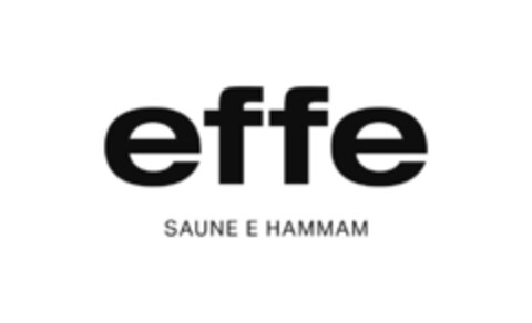 effe SAUNE E HAMMAM Logo (EUIPO, 02.10.2015)