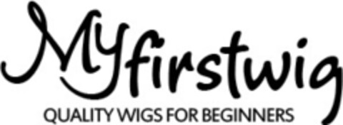 Myfirstwig QUALITY WIGS FOR BEGINNERS Logo (EUIPO, 03/21/2016)