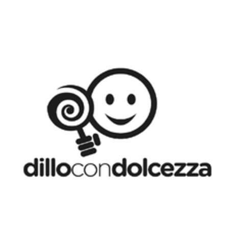 DILLO CON DOLCEZZA Logo (EUIPO, 09.06.2016)