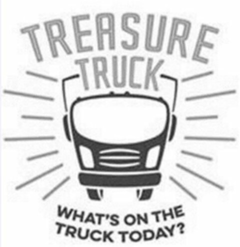 TREASURE TRUCK WHAT'S ON THE TRUCK TODAY Logo (EUIPO, 03.10.2016)