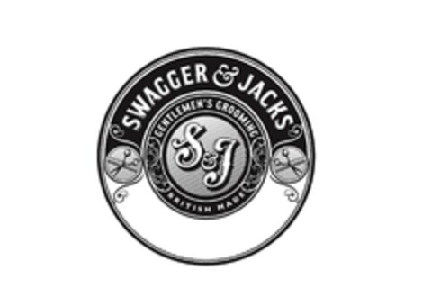 SWAGGER & JACKS GENTLEMEN'S GROOMING BRITISH MADE Logo (EUIPO, 31.01.2017)