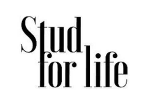 STUD FOR LIFE Logo (EUIPO, 02/06/2019)