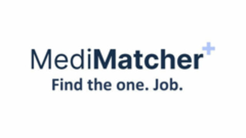 MediMatcher Find the one. Job. Logo (EUIPO, 01/28/2022)