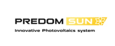 PREDOM SUN Innovative Photovoltaics system Logo (EUIPO, 04/28/2022)