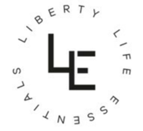 LLE LIBERTY LIFE ESSENTIALS Logo (EUIPO, 09/23/2022)