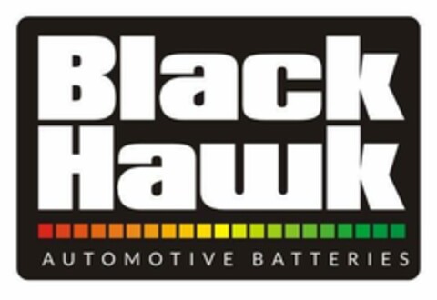 Black Hawk AUTOMOTIVE BATTERIES Logo (EUIPO, 06.10.2022)