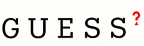 GUESS ? Logo (EUIPO, 06/05/1997)
