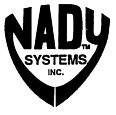 NADY SYSTEMS INC. Logo (EUIPO, 23.04.1998)