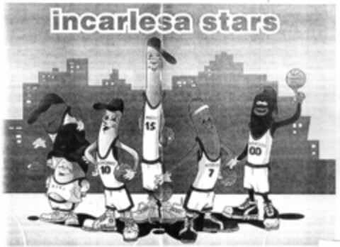 incarlesa stars MINI LONGANIZO 10 PASCUI 15 ROGELIO 7 MORCILLO 00 Logo (EUIPO, 10/27/1998)