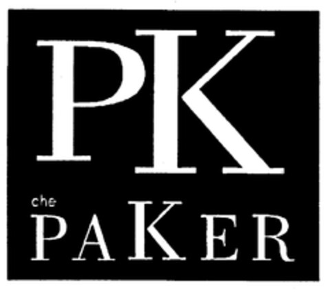 PK che PAKER Logo (EUIPO, 18.10.2000)