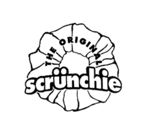 THE ORIGINAL scrünchie Logo (EUIPO, 02/04/2005)