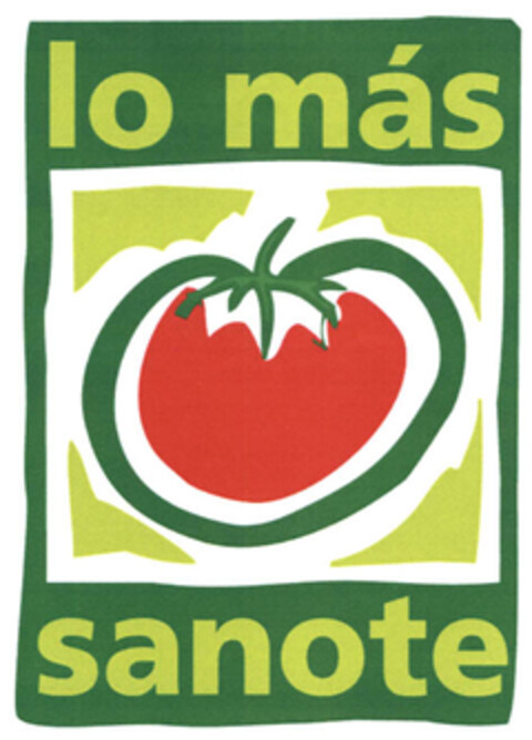 lo más sanote Logo (EUIPO, 24.05.2005)