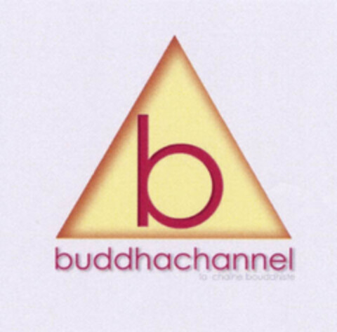 b buddhachannel la chaîne bouddhiste Logo (EUIPO, 08/08/2005)