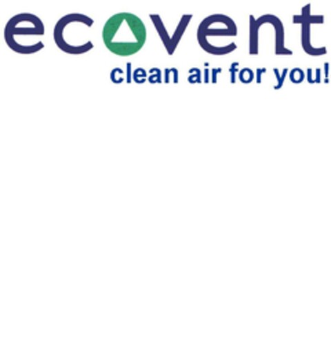 ecovent clean air for you! Logo (EUIPO, 09/19/2007)