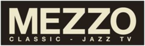 MEZZO CLASSIC - JAZZ TV Logo (EUIPO, 24.01.2008)