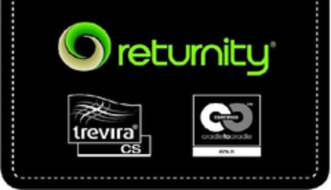 returnity trevira cs certified cradletocradle GOLD Logo (EUIPO, 09.10.2008)