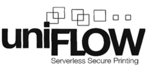 uniFLOW Serverless Secure Printing Logo (EUIPO, 11/11/2008)