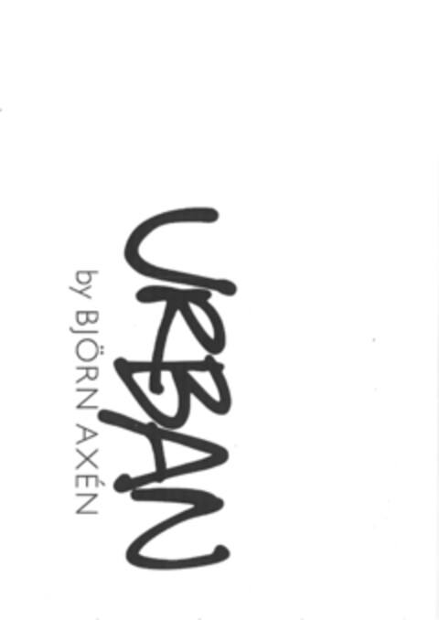 URBAN by BJÖRN AXÉN Logo (EUIPO, 03.06.2009)