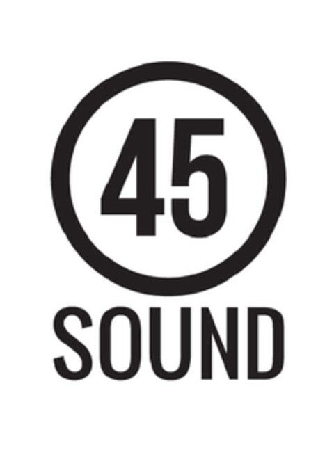 45 SOUND Logo (EUIPO, 01/14/2013)