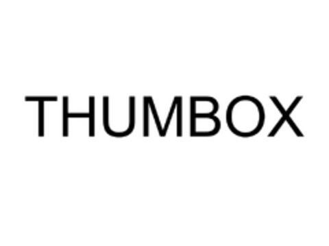 THUMBOX Logo (EUIPO, 12/02/2013)