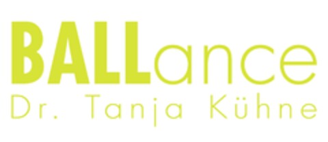 BALLance Dr.Tanja Kühne Logo (EUIPO, 04/03/2014)