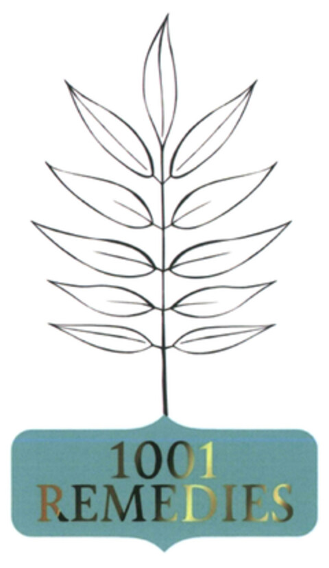 1001 REMEDIES Logo (EUIPO, 16.05.2014)