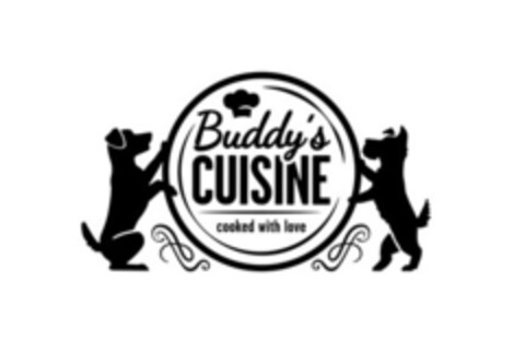 Buddy's CUISINE cooked with love Logo (EUIPO, 05/12/2015)