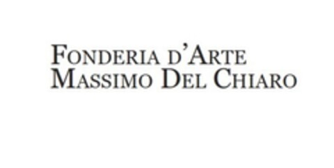 FONDERIA D'ARTE MASSIMO DEL CHIARO. Logo (EUIPO, 09/09/2016)