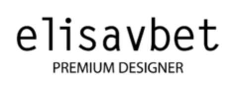 elisavbet PREMIUM DESIGNER Logo (EUIPO, 18.01.2017)