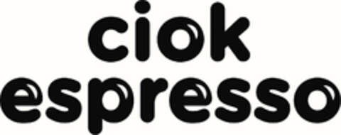 CIOK ESPRESSO Logo (EUIPO, 03/06/2017)