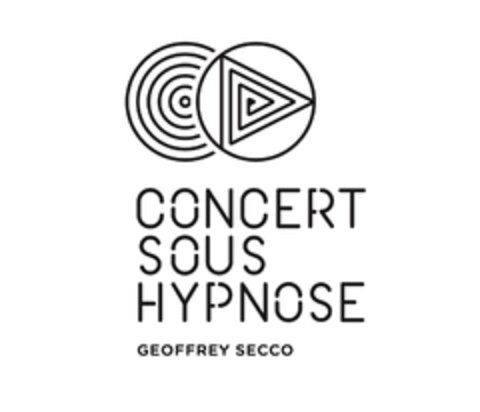 CONCERT SOUS HYPNOSE GEOFFREY SECCO Logo (EUIPO, 18.03.2017)