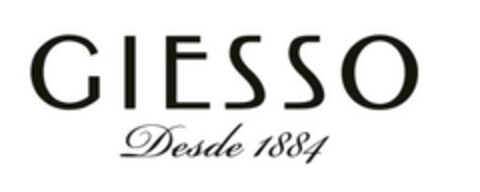 GIESSO Desde 1884 Logo (EUIPO, 19.10.2017)