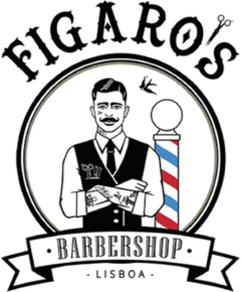 FIGARO'S BARBERSHOP LISBOA Logo (EUIPO, 19.11.2018)