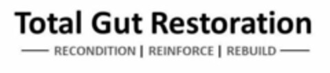 TOTAL GUT RESTORATION RECONDITION REINFORCE REBUILD Logo (EUIPO, 01.02.2019)