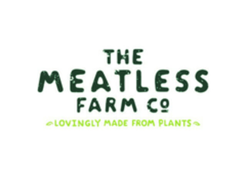 THE MEATLESS FARM CO LOVINGLY MADE FROM PLANTS Logo (EUIPO, 21.05.2019)