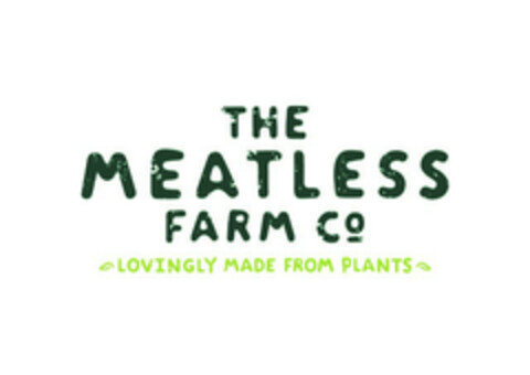 THE MEATLESS FARM CO LOVINGLY MADE FROM PLANTS Logo (EUIPO, 05/21/2019)