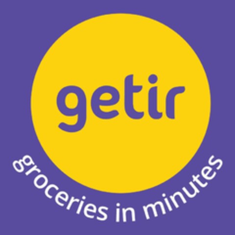 getir groceries in minutes Logo (EUIPO, 28.01.2021)