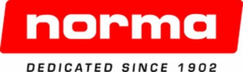 norma DEDICATED SINCE 1902 Logo (EUIPO, 05/19/2021)