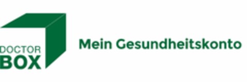 DoctorBox – Mein Gesundheitskonto Logo (EUIPO, 02.09.2021)